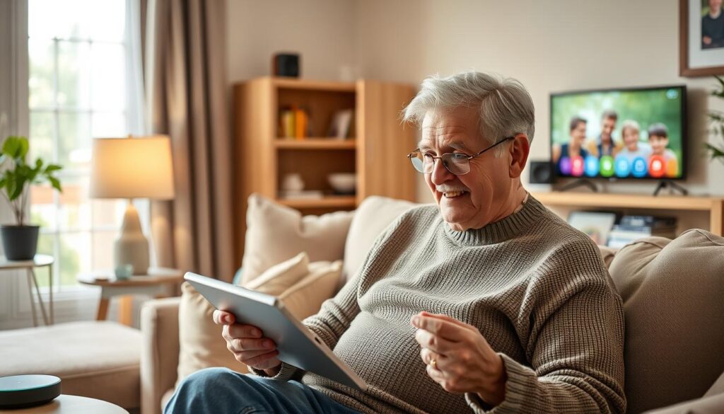 Senior-friendly tech solutions